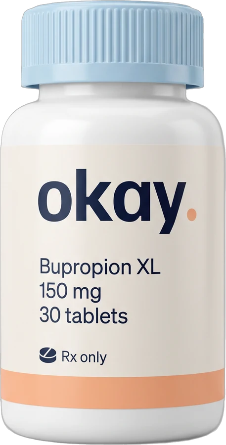 okay. Bupropion XL bottle